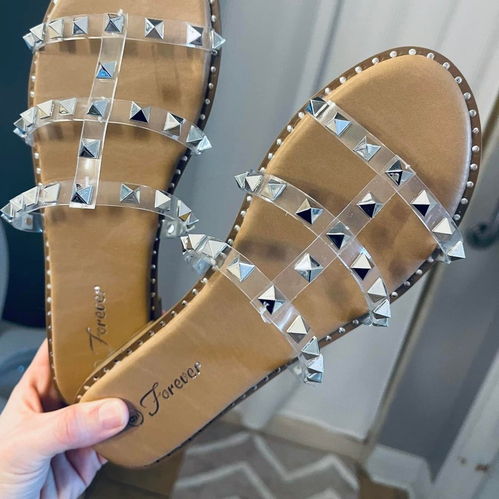 Forever Link Stud Sandals